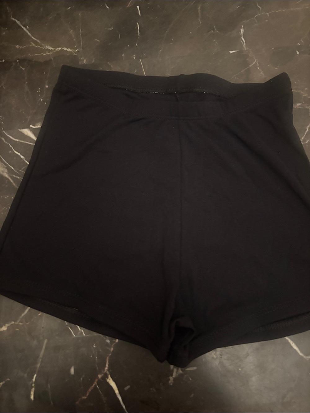 Varsity Black kids Bike Shorts